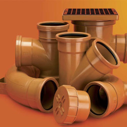 BS4660 Single wall smooth Plastic house drainage