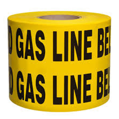 HAZARD WARNING TAPE GAS