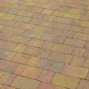 ALPHA TRIO A/GOLD RUMBLED BLOCK PAVING 