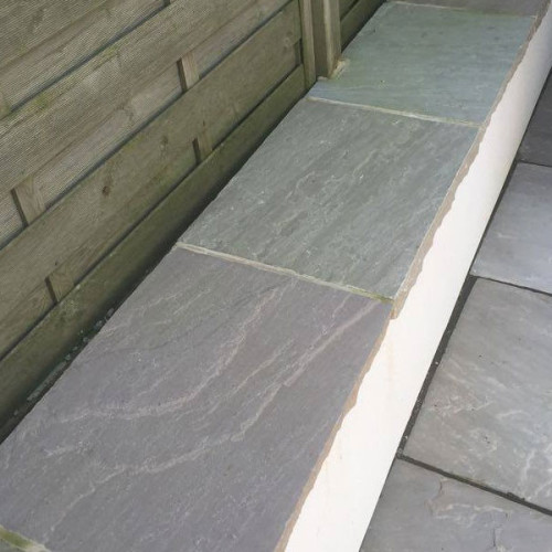 Mint Fossil Coping Stones