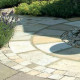 Mint Fossil Natural Stone Circles