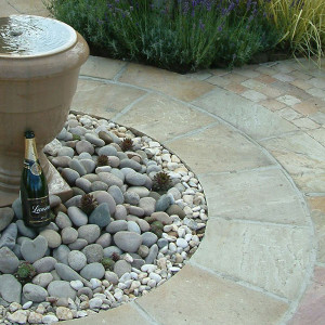 Raj Green Natural Stone Cirlces