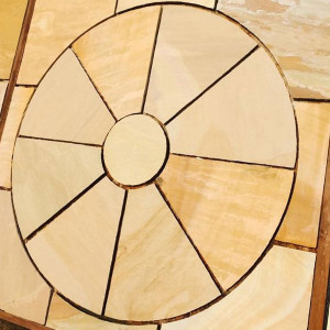 Rippon Natural Sandstone Paving Circle