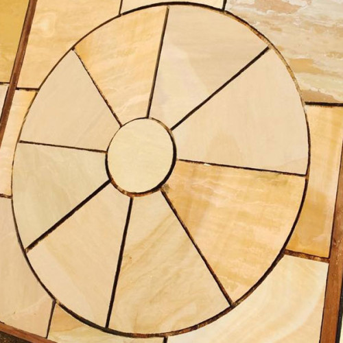 Rippon Natural Sandstone Paving Circle