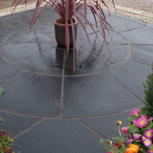 Kota Black Limestone Stone Circles
