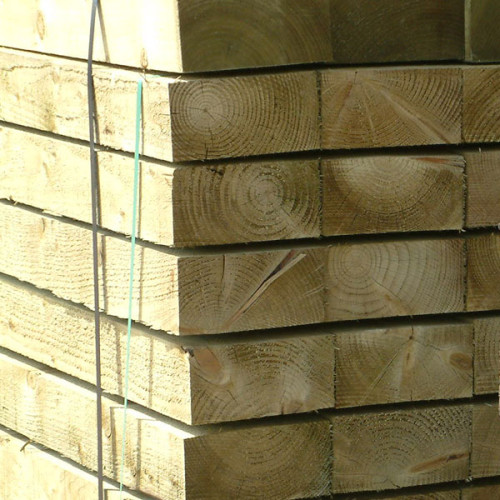 Tanalised Softwood Green Sleepers