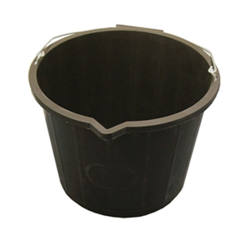 3 GALLON BLACK BUCKET