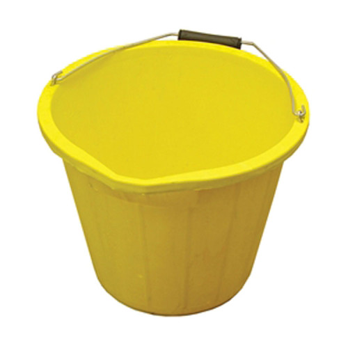 3 GALLON YELLOW BUCKET