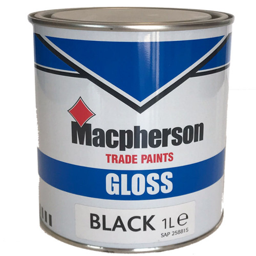 BLACK GLOSS 1 LITRE
