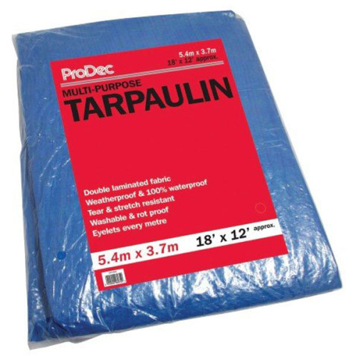 BLUE TARPAULIN